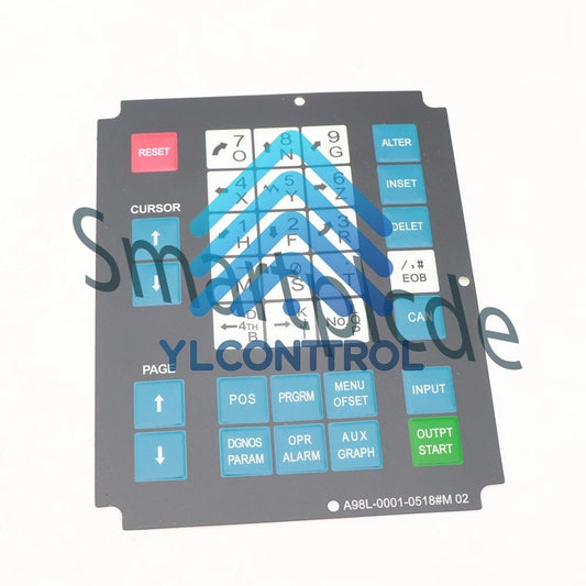 1PCS Fanuc A98L-0001-0518#M 02 Membrane Keysheet Keypad Keyboard