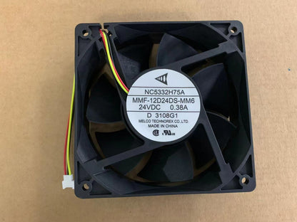 new 1pc MMF-12D24DS-MM6 NC5332H75A 24V 0.38A Mitsubishi inverter cooling fan 12038