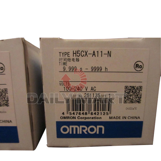 Omron H5CX-A11-N Multifunction Digital Timer 100~240VAC H5CXA11N SPDT