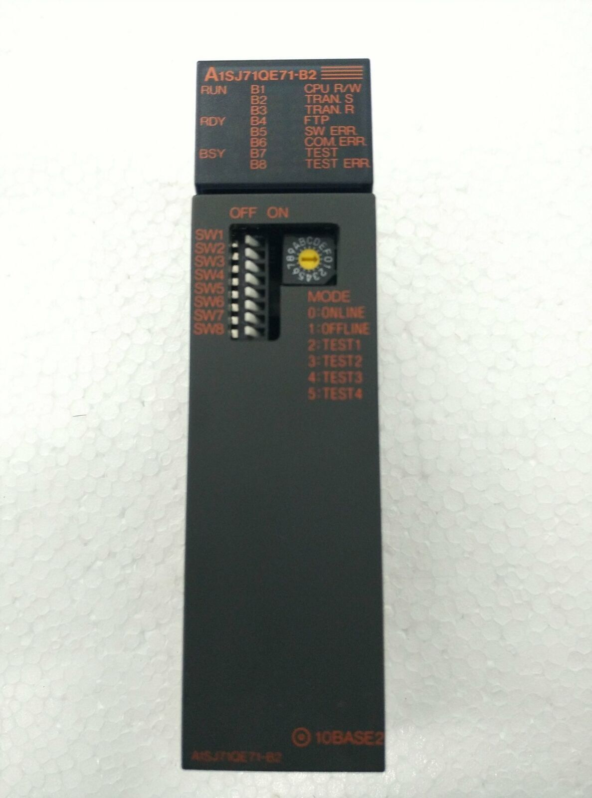Used Mitsubishi A1SJ71QE71-B2 PLC Module Tested In Good Condition - MITSUBISHI