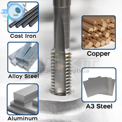 M36 X 2 Thread Tap Right Hand, HSS M36x2.0 Straight Fluted Machine Tap
