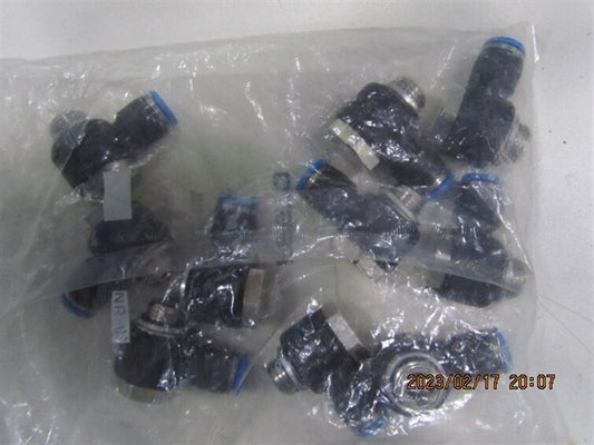 10PC  FESTO Threaded plug QSLV-G1/8-4 186137 Free shipping