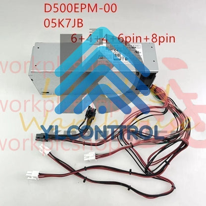 Power Supply 500W 5K7J8 Y7R0X D500EPM-00 For Dell 7080MT 7060 5060 8940 4FWF7~