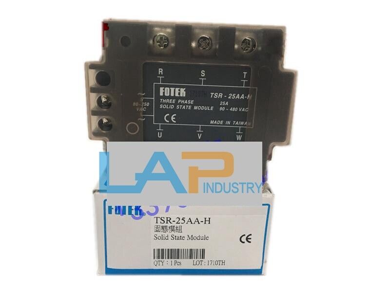 new  FOR FOTEK Three Phase Solid State Relay TSR-25AA-H