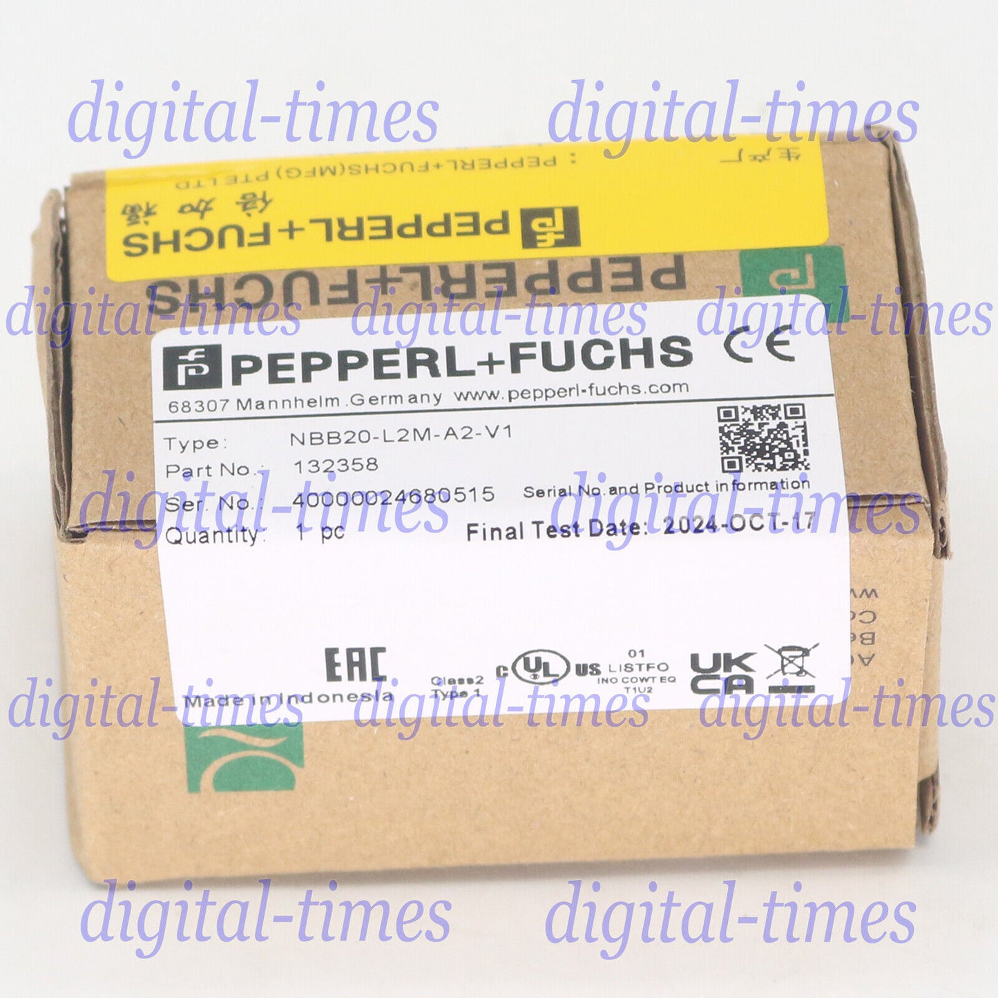 Pepperl+Fuchs NBB20-L2M-A2-V1 Proximity Switch sensor – High-Quality Sensor Solution - PEPPERL+FUCHS