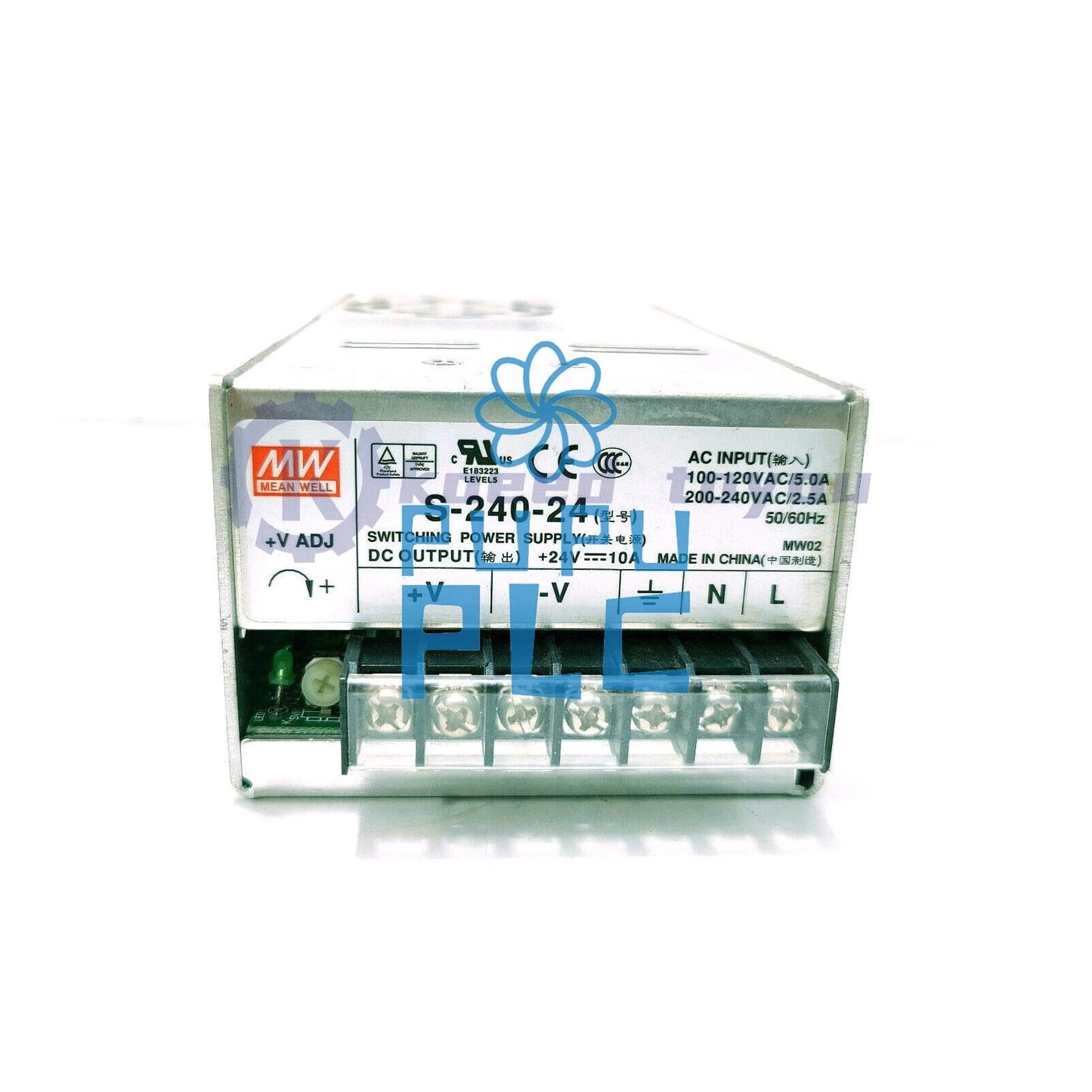 1Pcs S-240-24 MEANWELL Switching Power Supply