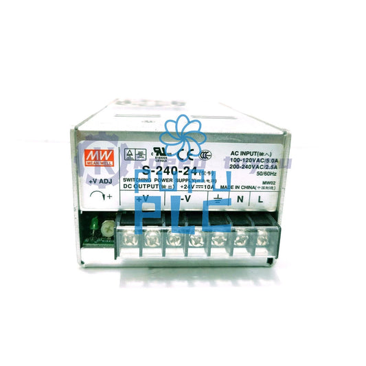 1Pcs S-240-24 MEANWELL Switching Power Supply