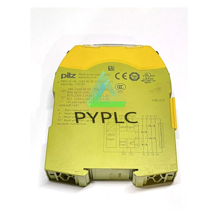 PILZ 750135 PNOZ s5 48-240V AC/DC 2n/o 2n/o t safety relay