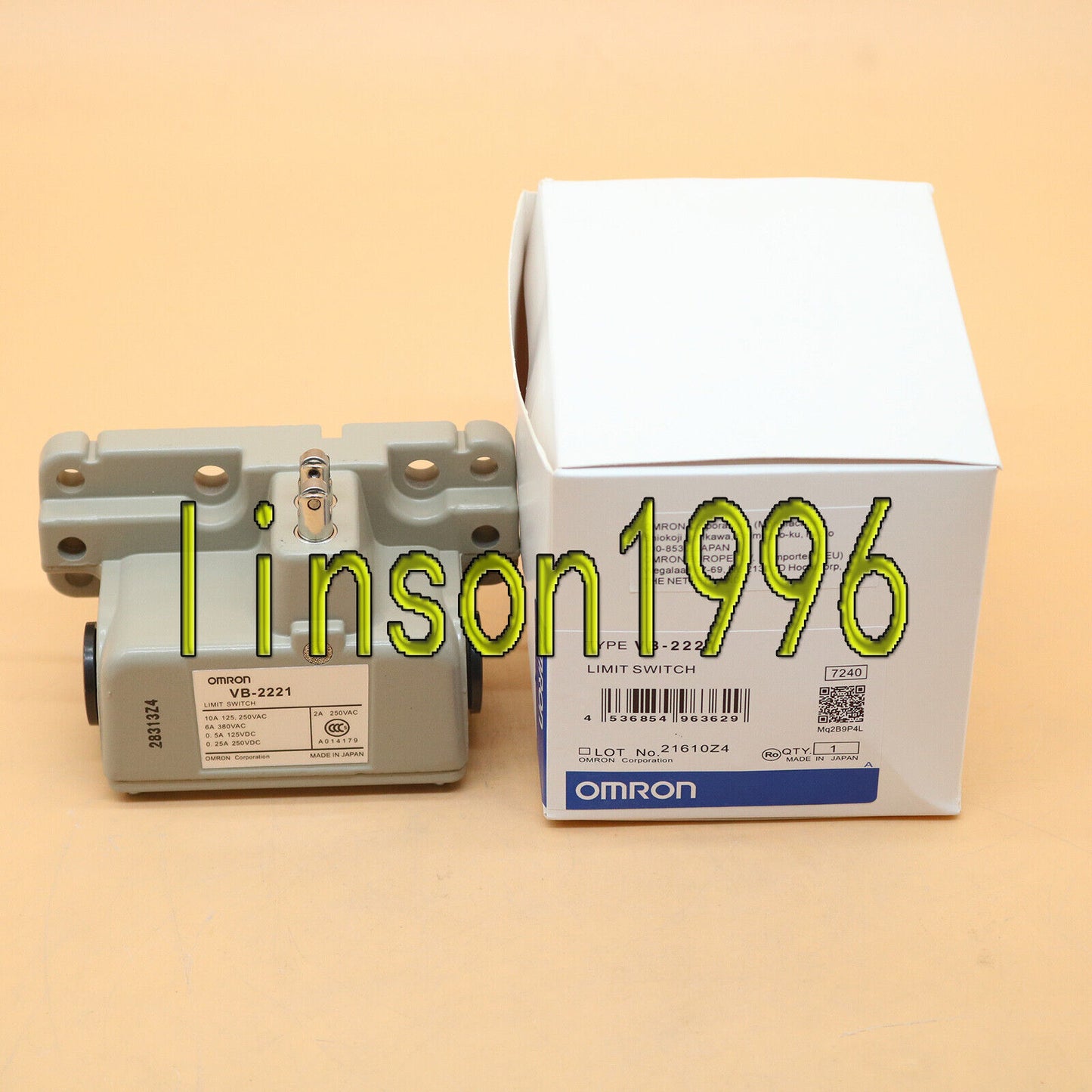 Omron VB-2221 Limit Switch - OMRON