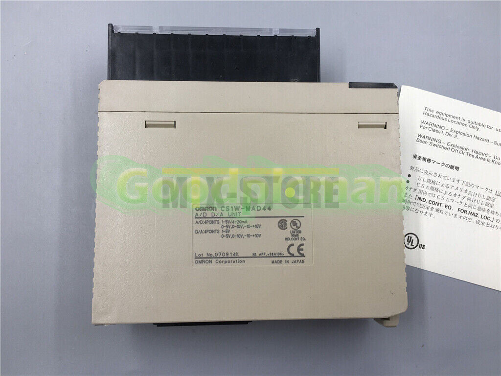 Omron A/D D/A Unit CS1W-MAD44 CS1WMAD44 1Pcs/