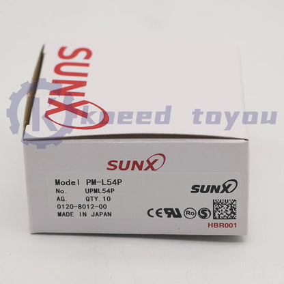 10Pcs/1Box Panasonic Sunx Photoelectric Switch PML54P PM-L54P Sensor US