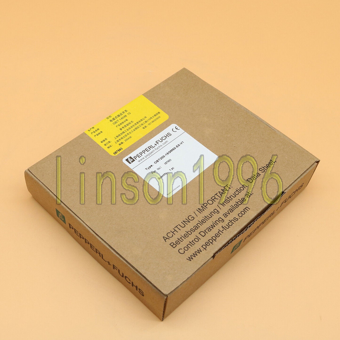 new Pepperl+Fuchs OBT200-18GM60-E5-V1 Photoelectric Switch - PEPPERL+FUCHS