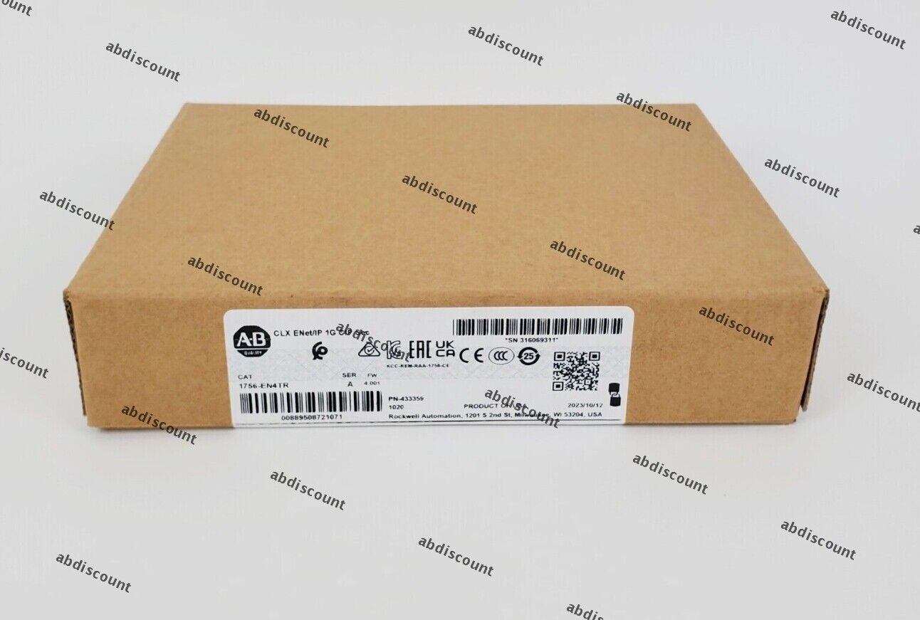 Original Allen-Bradley 1756-EN4TR ControlLogix Dual Port - ALLEN-BRADLEY