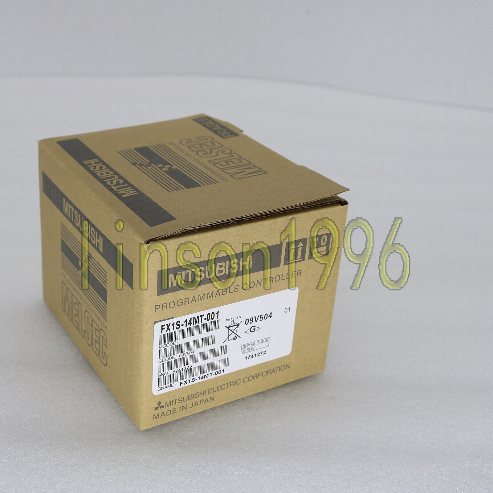 Mitsubishi FX1S-14MT-001 FX1S14MT001 Control Panel - MITSUBISHI
