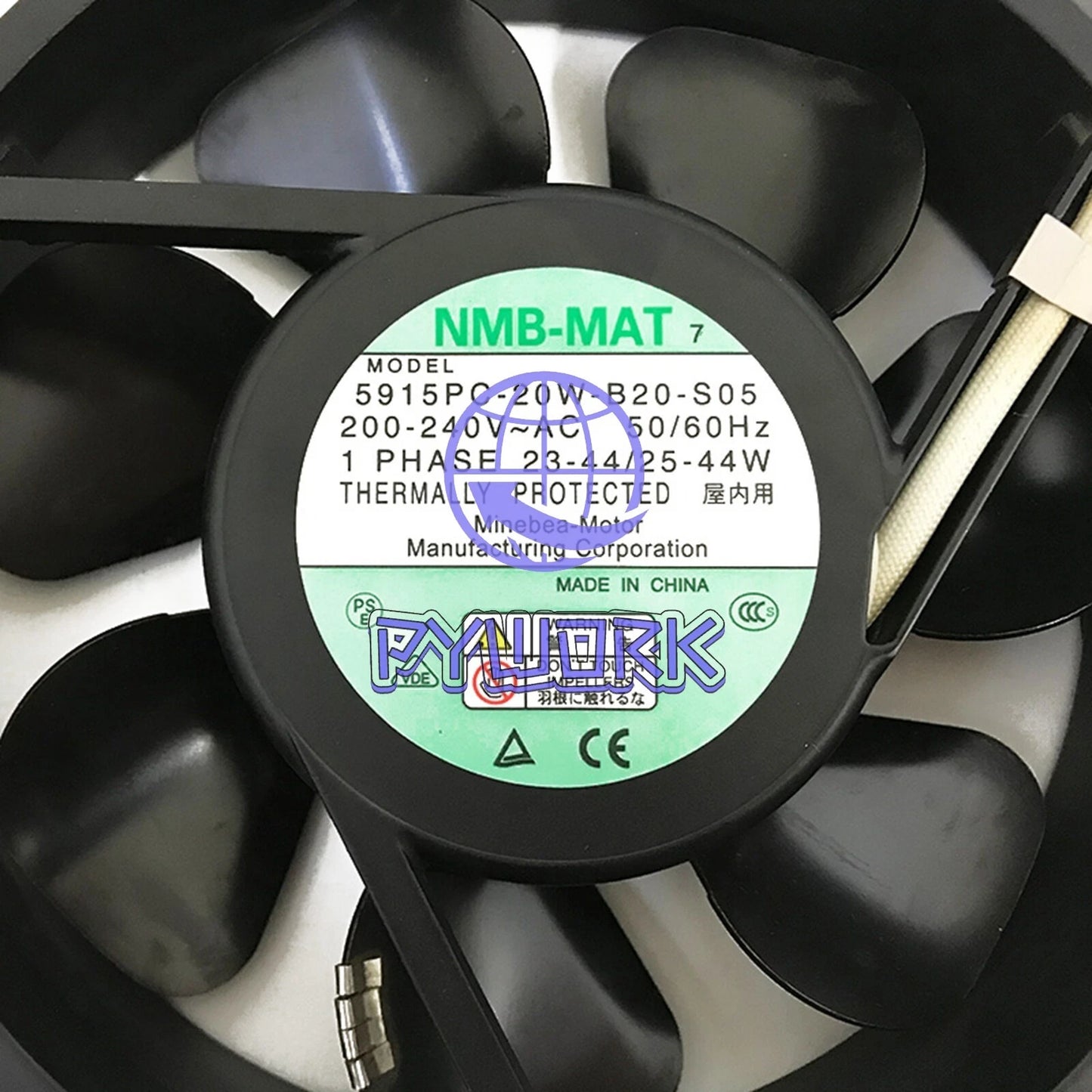 NMB-MAT 5915PC-20W-B20-S05 Cooling Fan 200V 35W