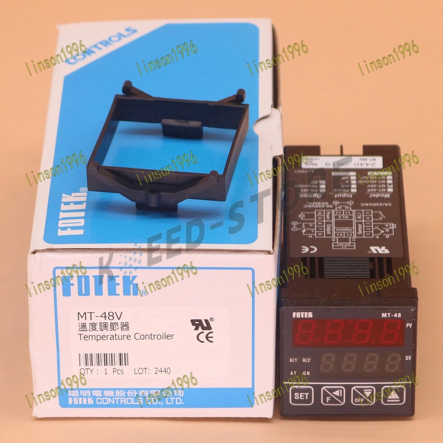 FOTEK MT48-V Temperature Controller In Box Fast Delivery