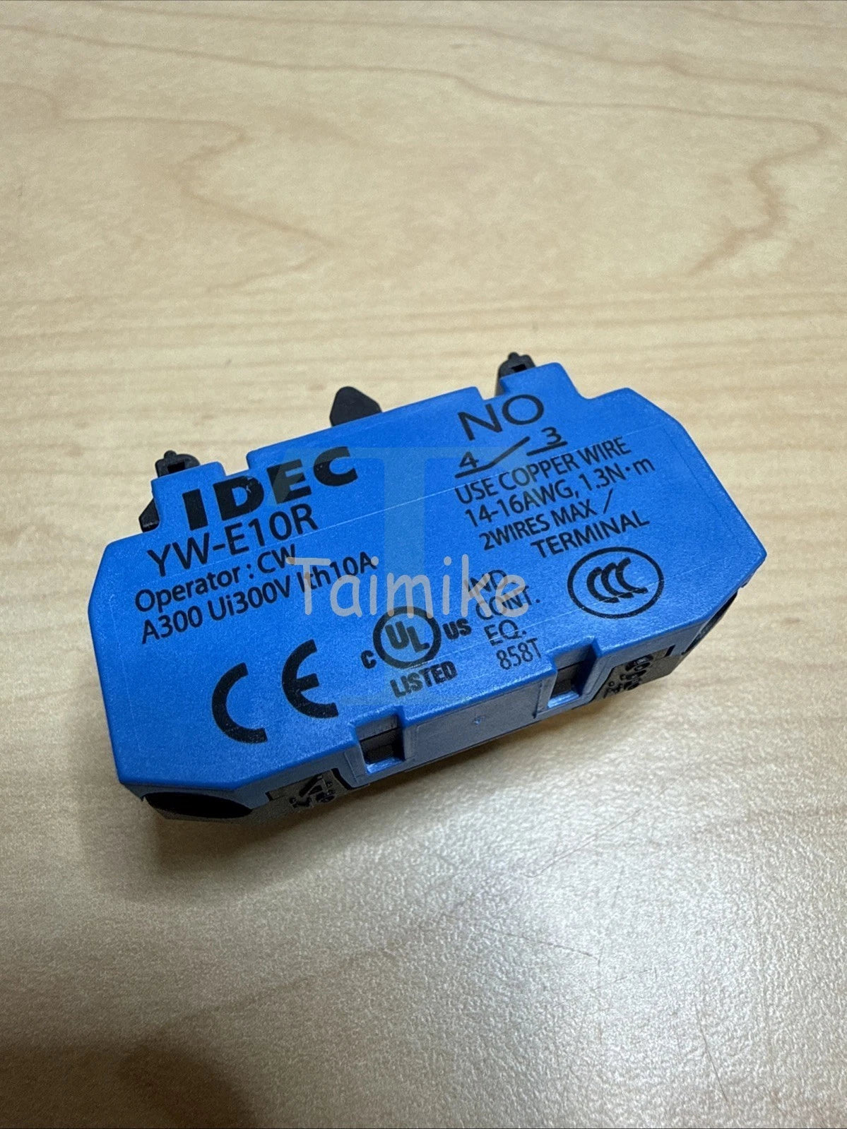 ! IDEC YW-E10R Switch Contact Block YWE10R