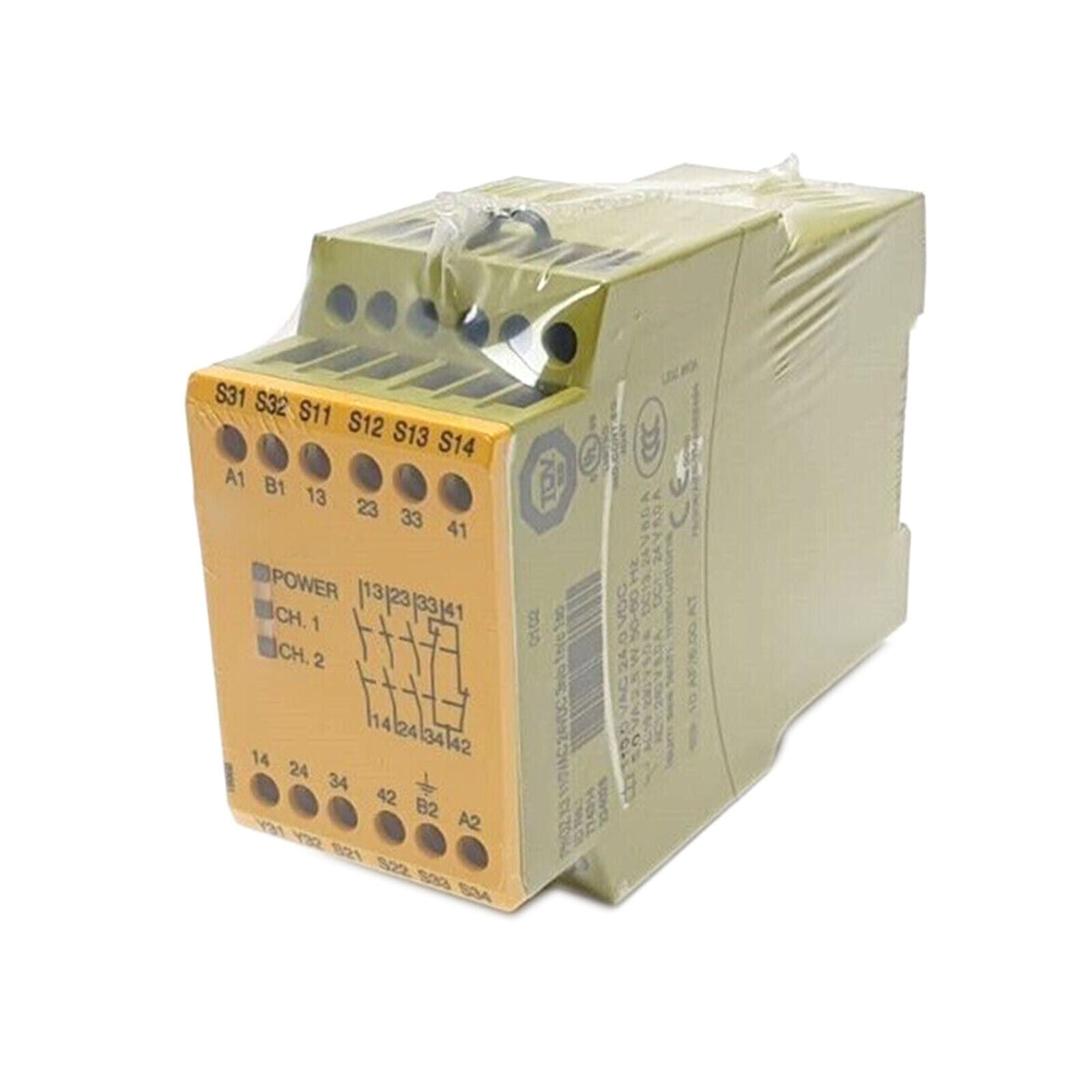 new 1PC PILZ 774314 safety relay PNOZ X3 110VAC 24VDC 1sc PILZ