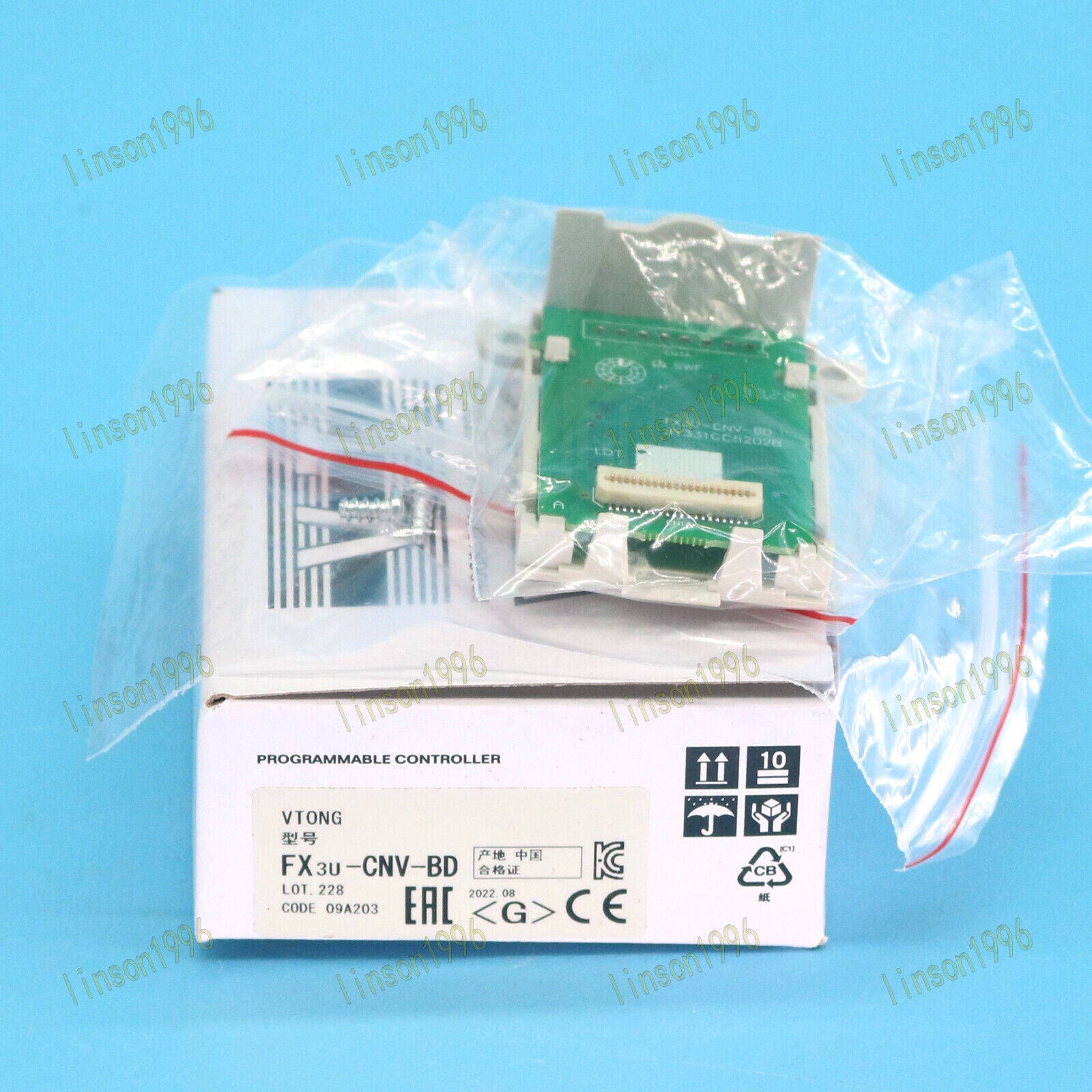 new Mitsubishi FX3U CNV BD PLC Terminal FAST - MITSUBISHI