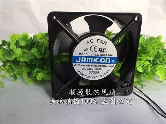 JAMICON JA1238H3 AC380V 0.10A 120*120*38MM Inverter Axial Cooling Fan