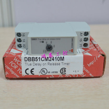 New Carlo Gavazzi Relay DBB51CM2410M with True Delay on Release Timer - CARLO GAVAZZI