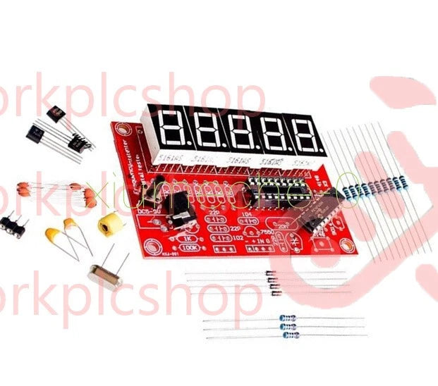 DIY Kits 1Hz-50MHz Crystal Oscillator Frequency Counter Meter Digital LED PIC
