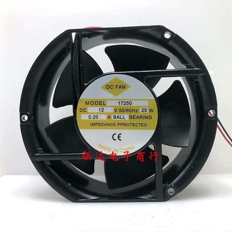 new DC FAN 17250 12V 0.20A 25W 17CM inverter cooling fan
