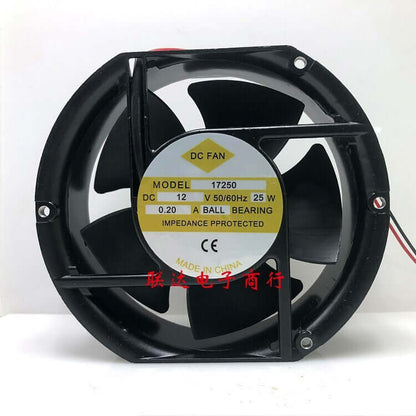 new DC FAN 17250 12V 0.20A 25W 17CM inverter cooling fan