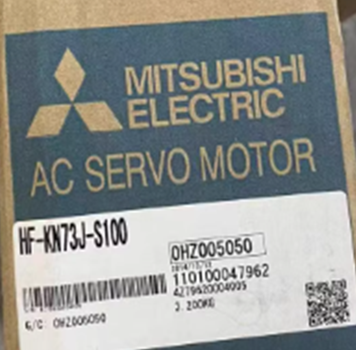 Mitsubishi HF-KN73J-S100 AC Servo Motor HFKN73JS100 Module Unit 1PC - MITSUBISHI