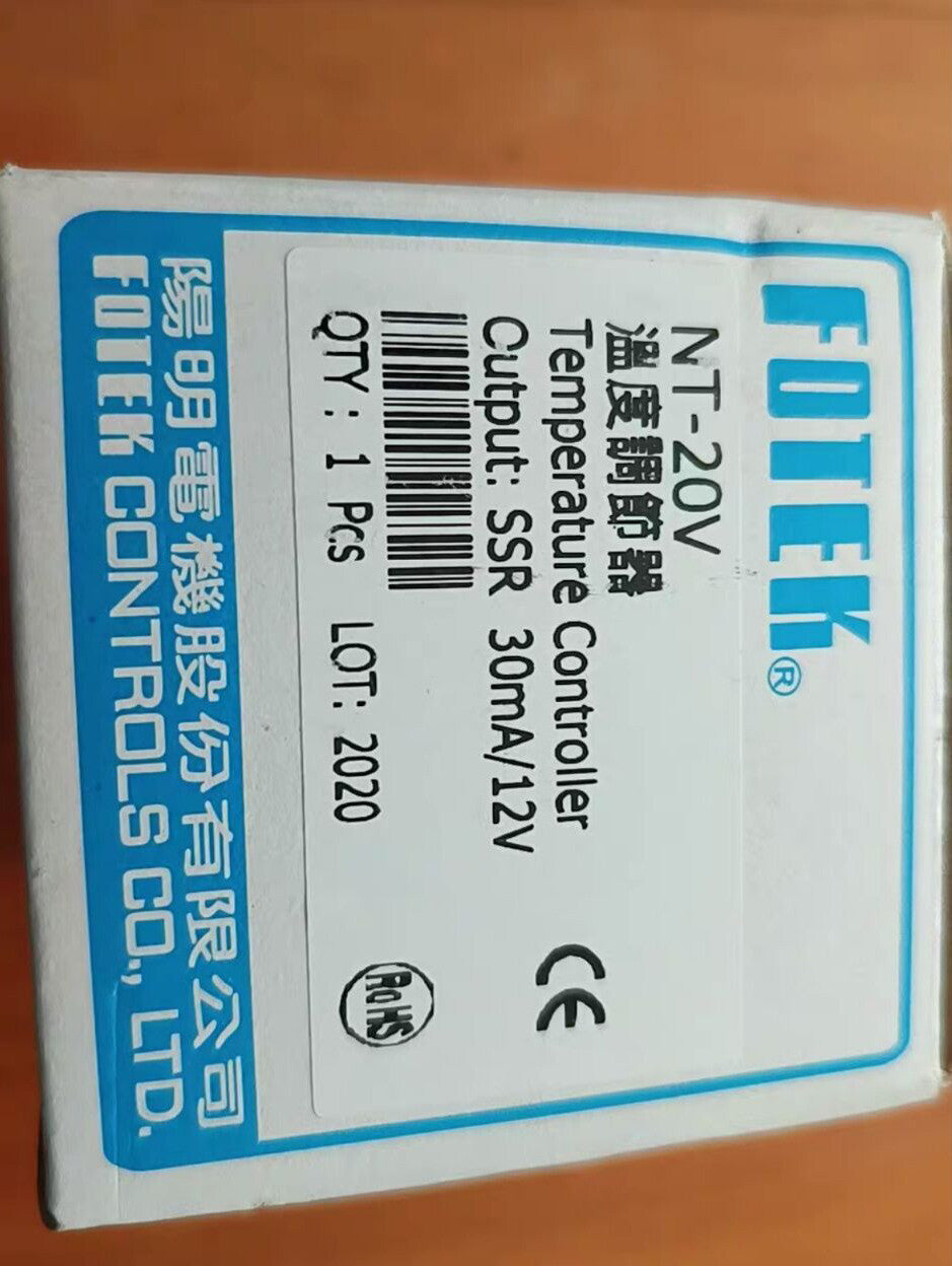 1PC Fotek NT-20V NT20V Temperature Controller In Box Free Ship
