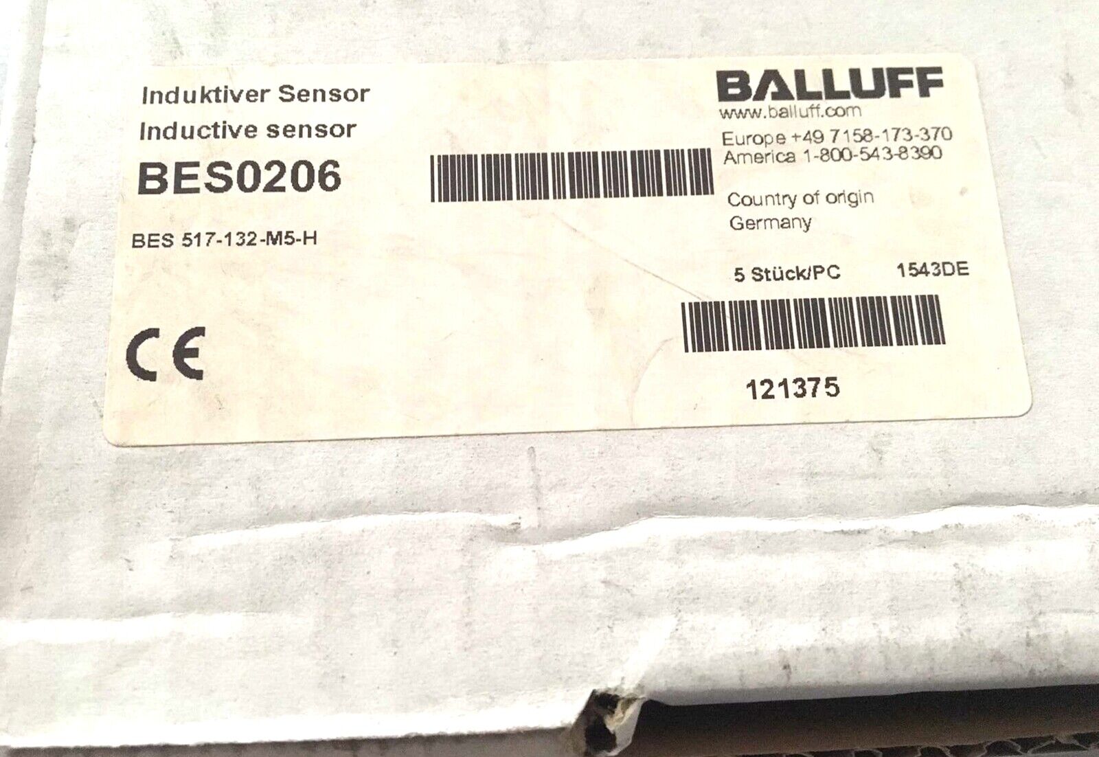 BALLUFF BES 517-132-M5-H Inductive Sensors