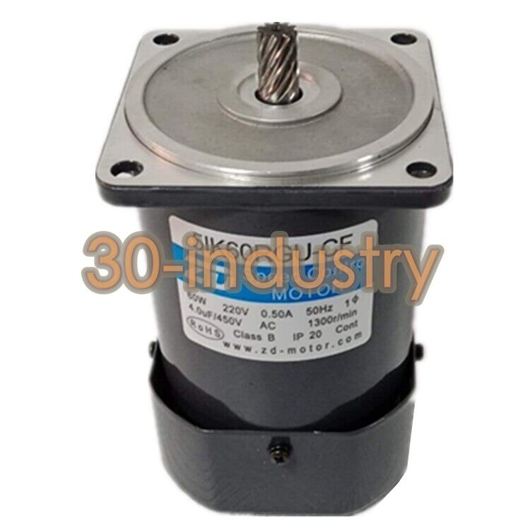 1PCS ZD 5IK60RGU-CF 5GN100KB/120KB/150KB/180KB/200KB Gear Reducer Motor 220V 60W - KOEED