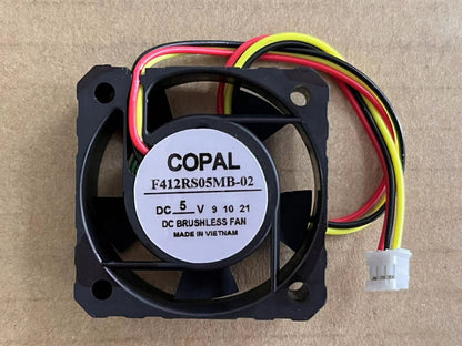 new 1pcs F412RS05MB-02 5V 4CM 3-Wire Cooling Fan