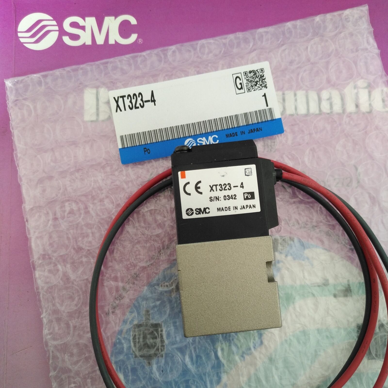 New ONE SMC XT323-4 Solenoid Valve ONE Year - ONE