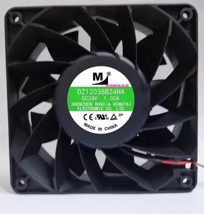 1PCS DZ12038B24HA DC24V 1.00A 2-Wire Silent Cooling Fan