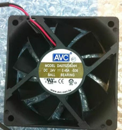 AVC 7020 DC24V 0.45A DA07020B24H-S06 7CM 2-Wire Inverter Cooling Fan
