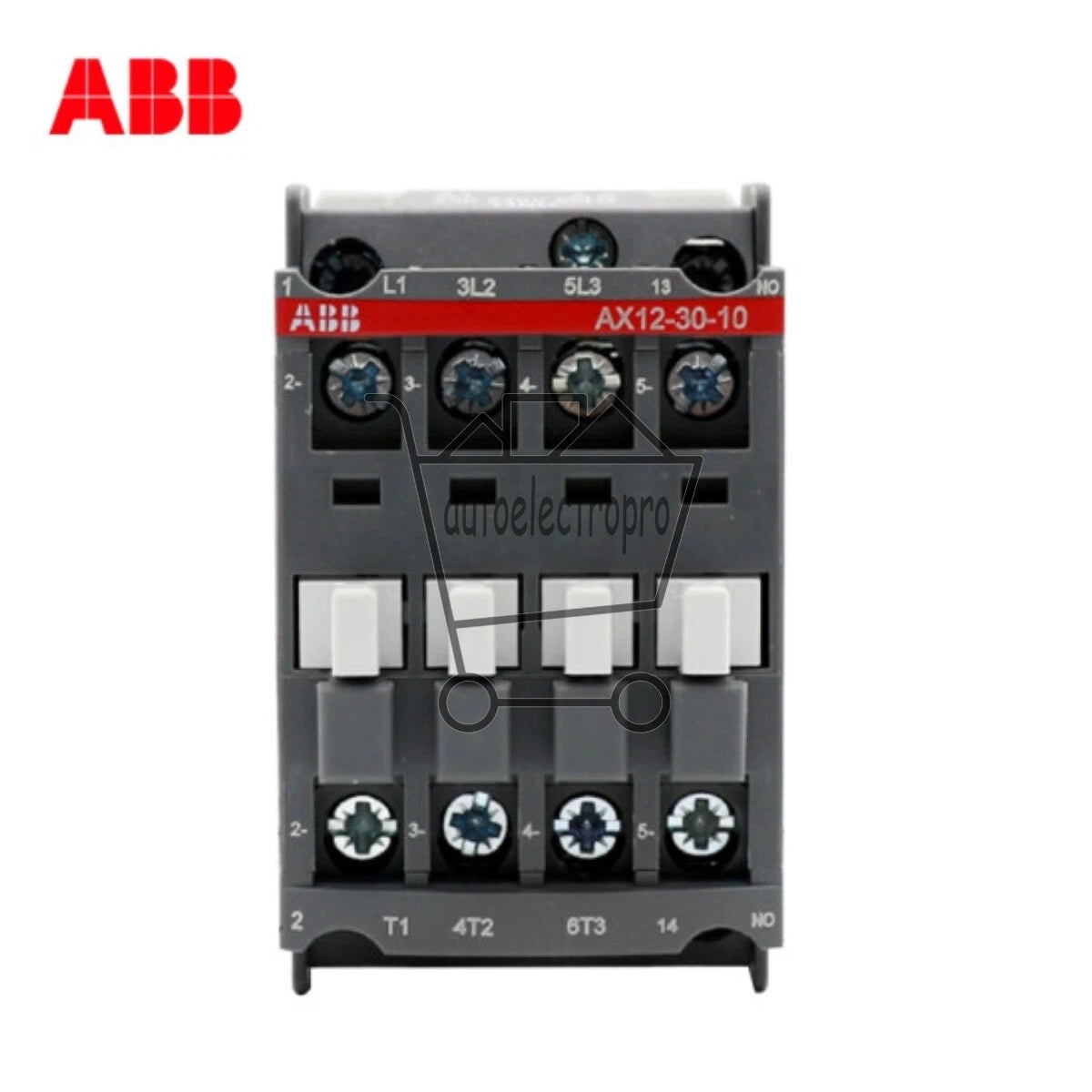 ABB AC Contactor AX12-30-10 AX12-30-01 AC24V 48V 110V 220V 380V 12A AX Series