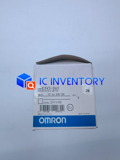 new 1PCS Omron E3V3-D62 Photoelectric Switch 12-24VDC - OMRON