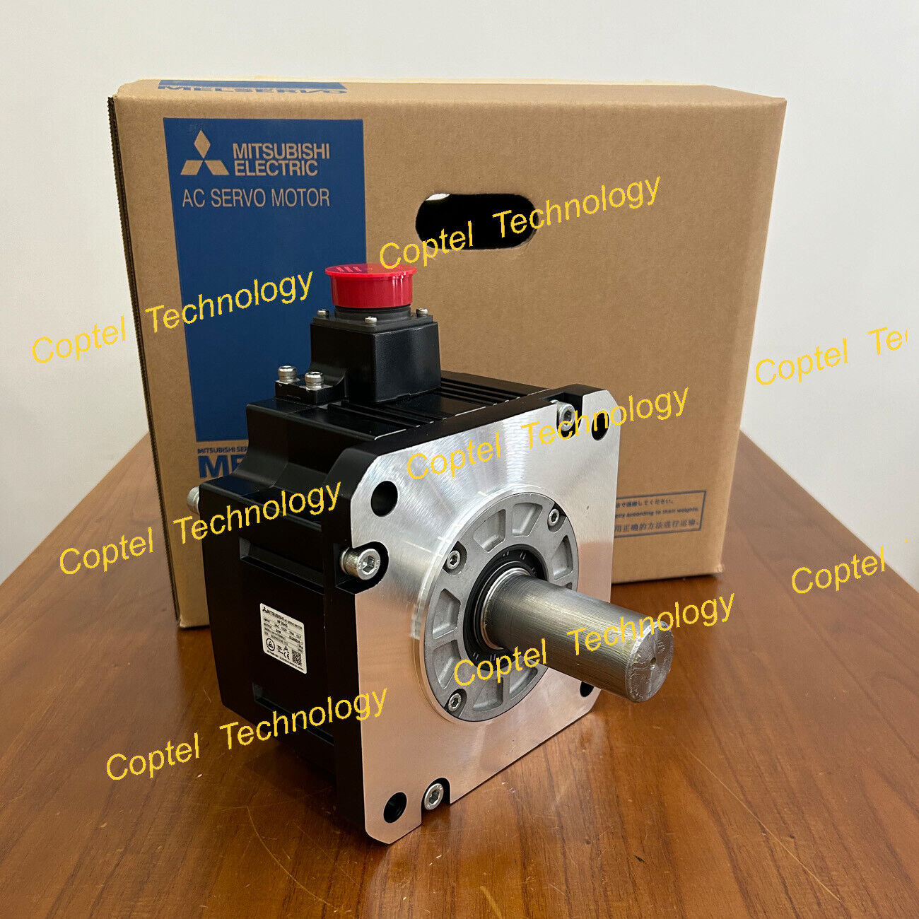 New Mitsubishi HF204S 3AC Servo Motor: 132V, 10A, 2KW, 300 RPM - MITSUBISHI