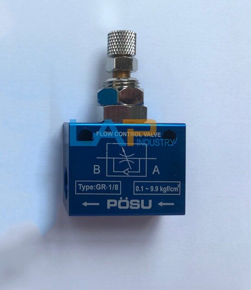 1Pcs POSU GR-1/8 Flow Control Regulating Valve - POSU
