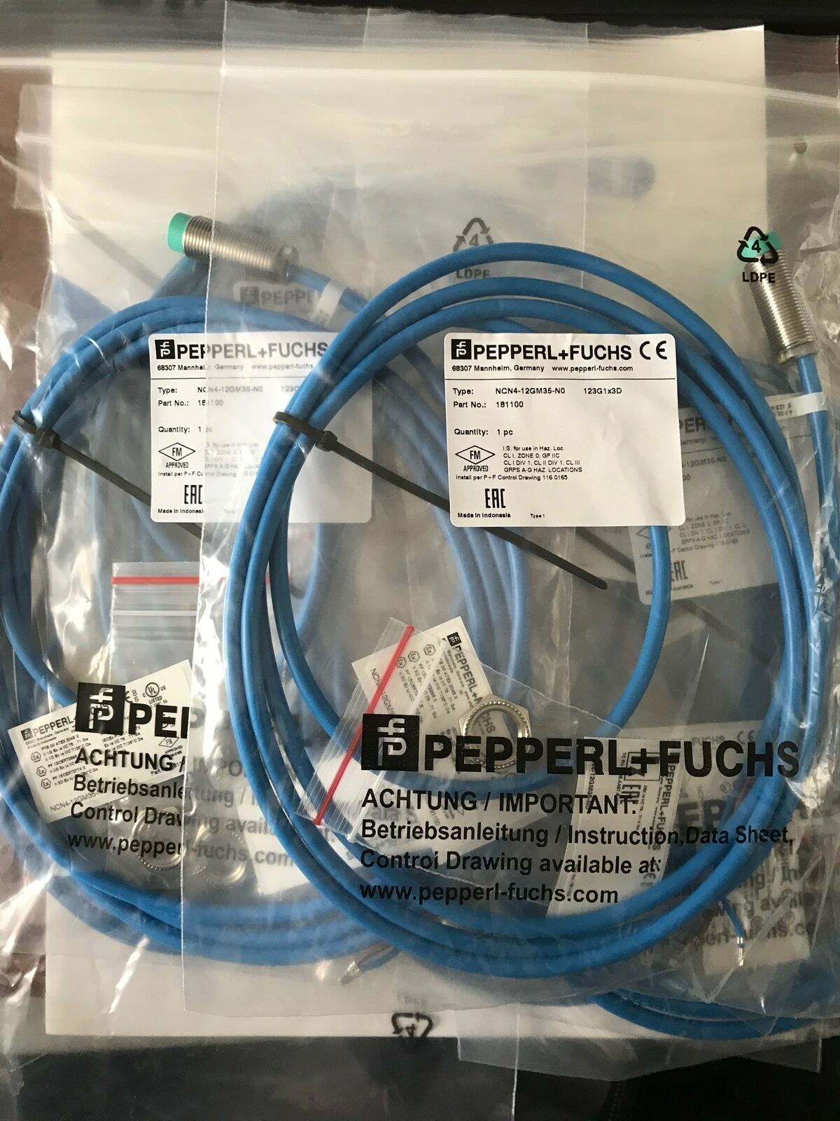 PEPPERL+FUCHS Inductive Proximity Switch Sensor NCN4-12GM35-N0 - PEPPERL+FUCHS