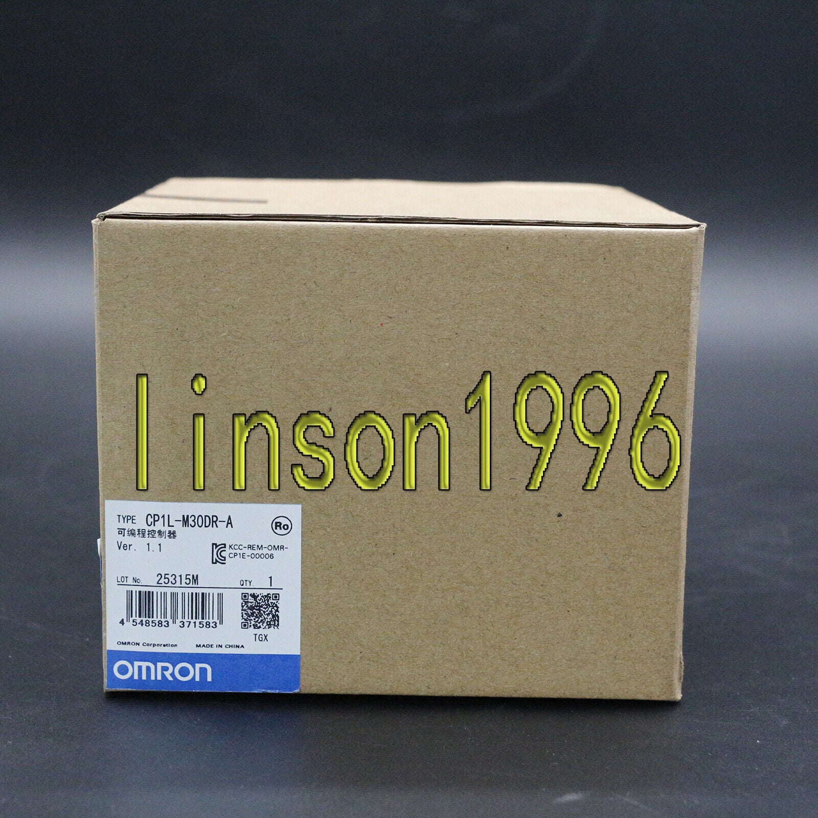 ONE OMRON CP1L-M30DR programmable controller CP1LM30DRA - ONE OMORON