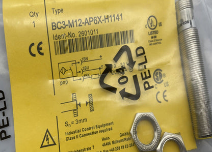 Turck BC3M12AP6XH1141 Threaded capacitive sensor for industrial applications - TURCK