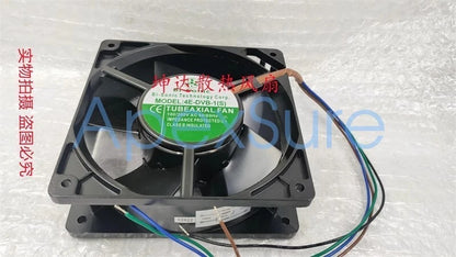 Bi-Sonic 4E-DVB-1(S) 100-200V AC 4-Wire Axial Dual Voltage Cooling Fan