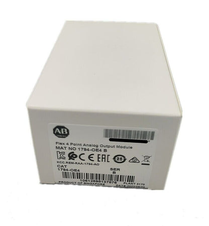 Original Factory Sealed 1794OE4 SER B Flex 4 Point Analog Output Module - ORIGINAL FACTORY