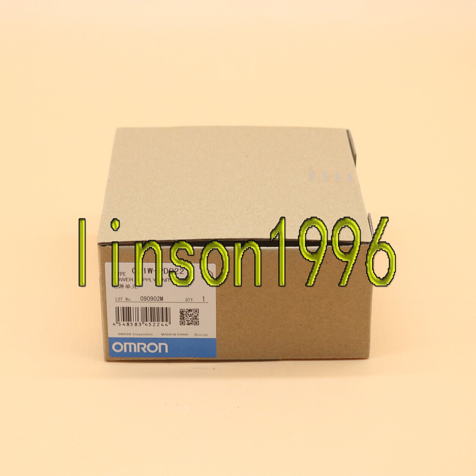ONE OMRON CJ1W-PD022 Power Supply - OMRON
