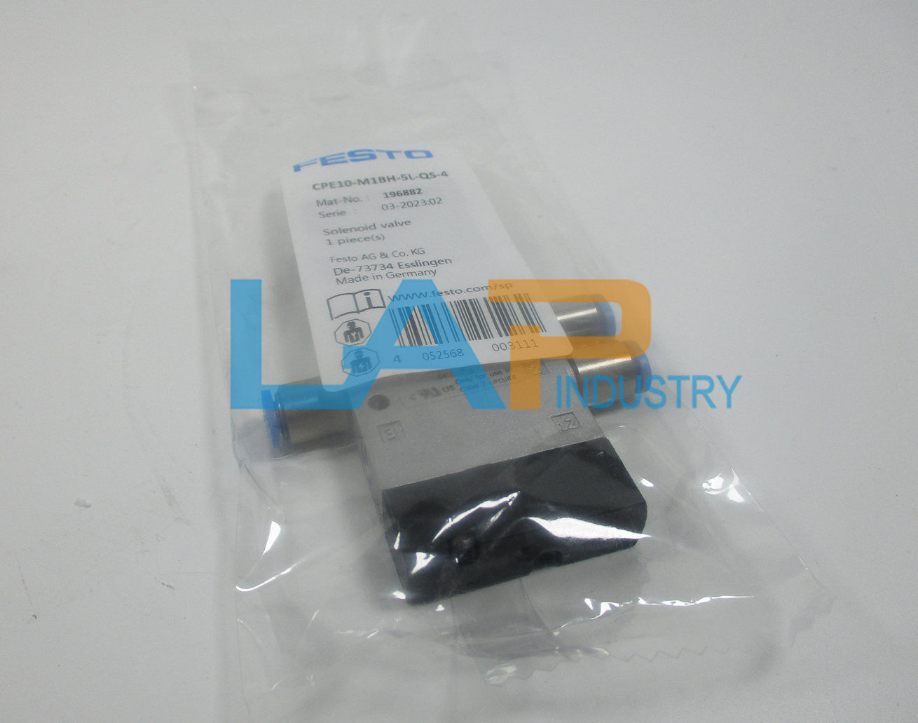 new 1PCS  For FESTO CPE10-M1BH-5L-QS-4 196882 Solenoid Valve