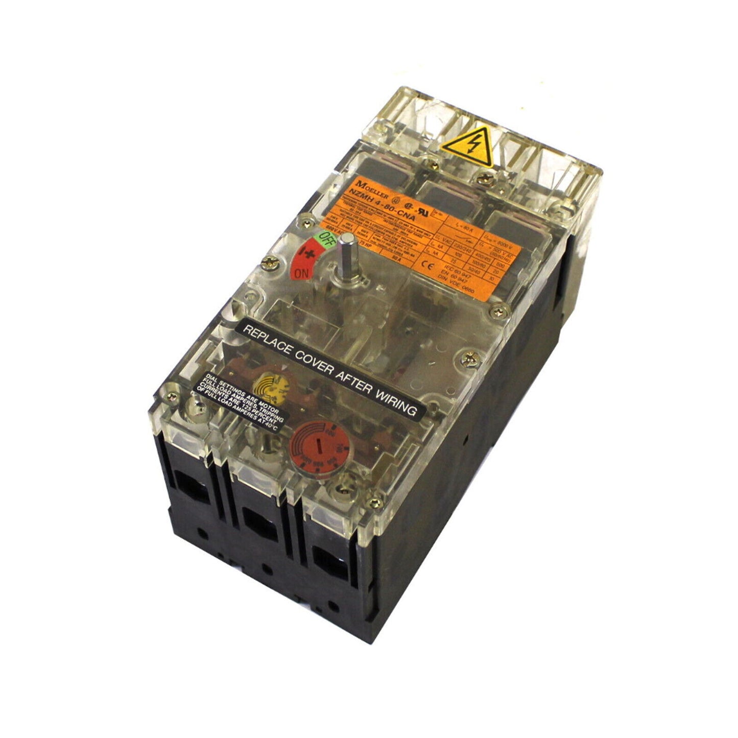 1PCS KLOCKNER MOELLER CIRCUIT BREAKER NZMH4-80-CNA - KLOCKNER MOELLER