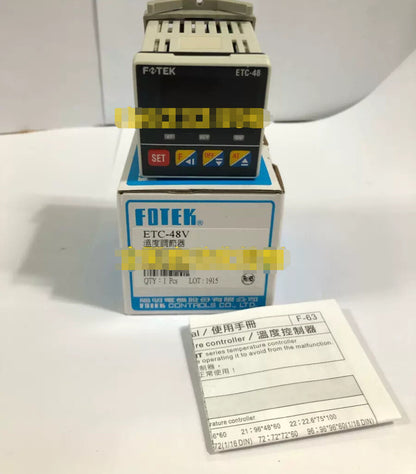 1PC  Fotek ETC-48V ETC48V Temperature Controller In Box  Free Ship