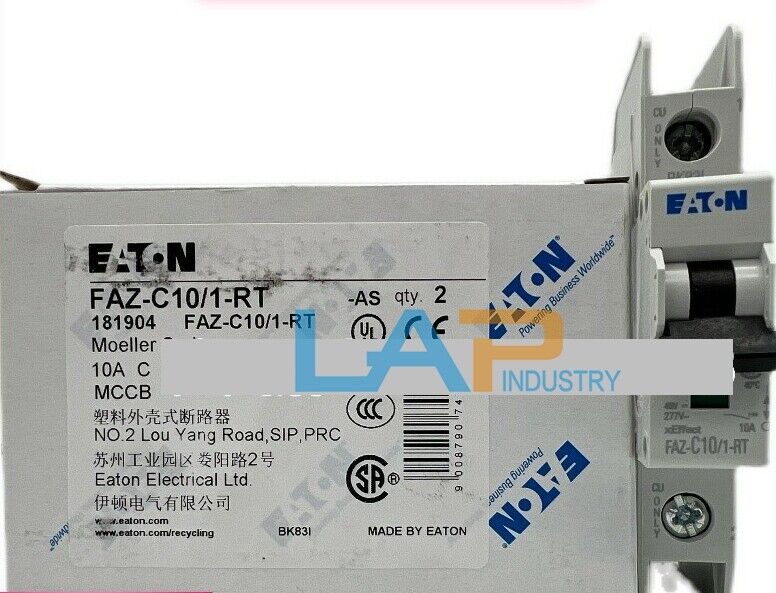 Moeller Breaker FAZ-C10/1-RT 10A 1P - Reliable Circuit Protection - MOELLER BREAKER